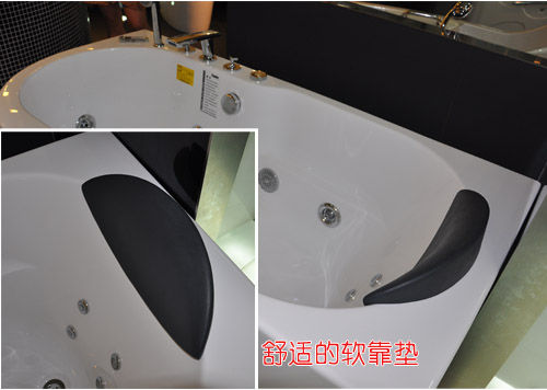 华美嘉简系列一体浴缸配件性能评测