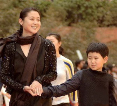 倪萍与儿子